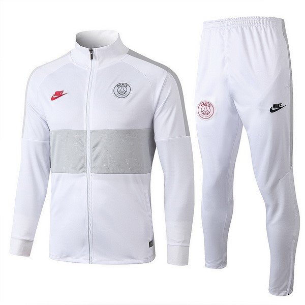 Replicas Chandal Paris Saint Germain 2019/20 Blanco Gris